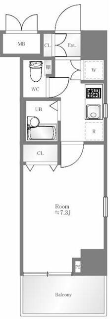 Studio Condo Near Station in Higashikanda 0