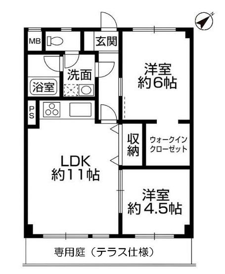 Classic 2-Bedroom Condo in Omachi 0