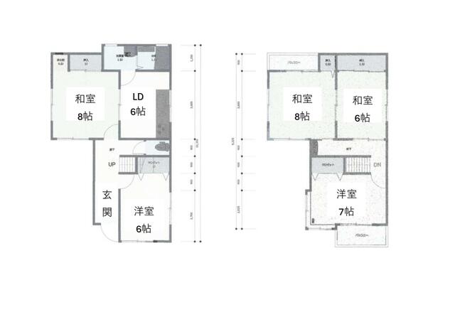Vintage 5-Bedroom House Near Station in Kurusu 0