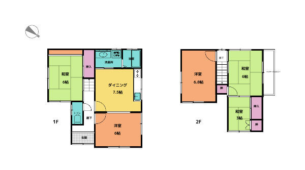 Charming 5-Bedroom House with a Garden in Futamicho nishifutamiekimae 0