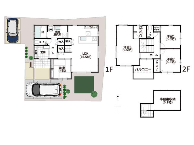 Brand New 4-Bedroom House with a Garden in Isokabe 0