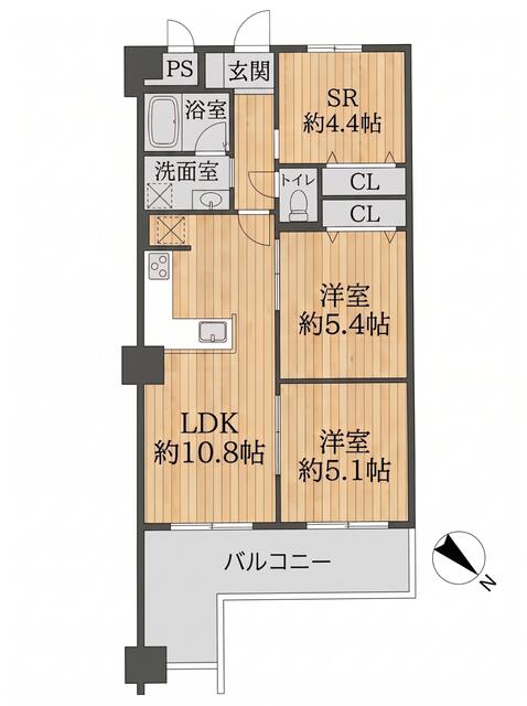 Charming 2-Bedroom Condo Near Station in Iwayanakamachi 0