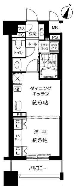 1-Bedroom Condo in Nakayamatedori 0
